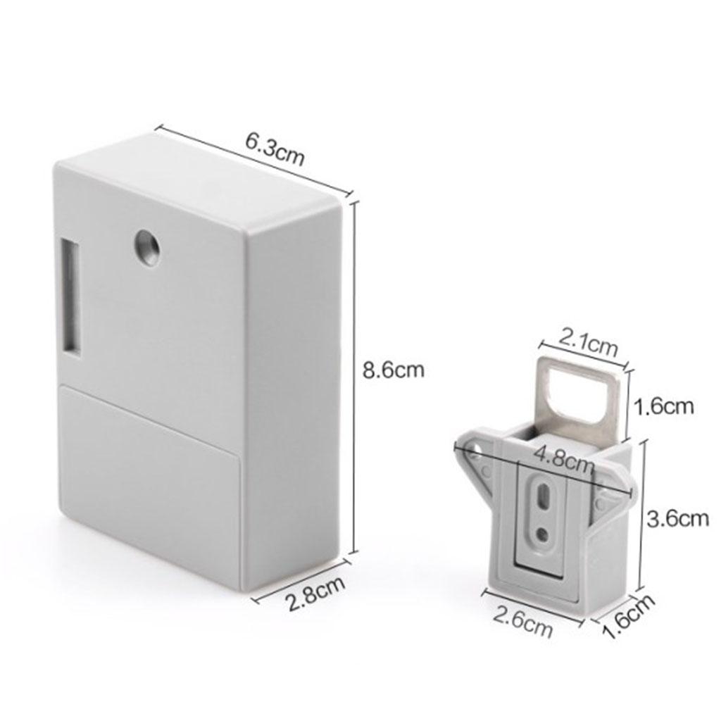Cabinet Lock Child Safety Latches Baby Proofing Cabinets Lock Drawers Latch Child Safety, Screw-in Lock