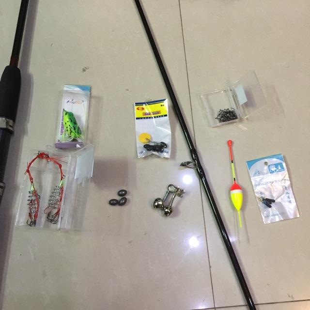 Bộ Cần 2 khúc shimano 1,8 m - 2,7 m máy 6000