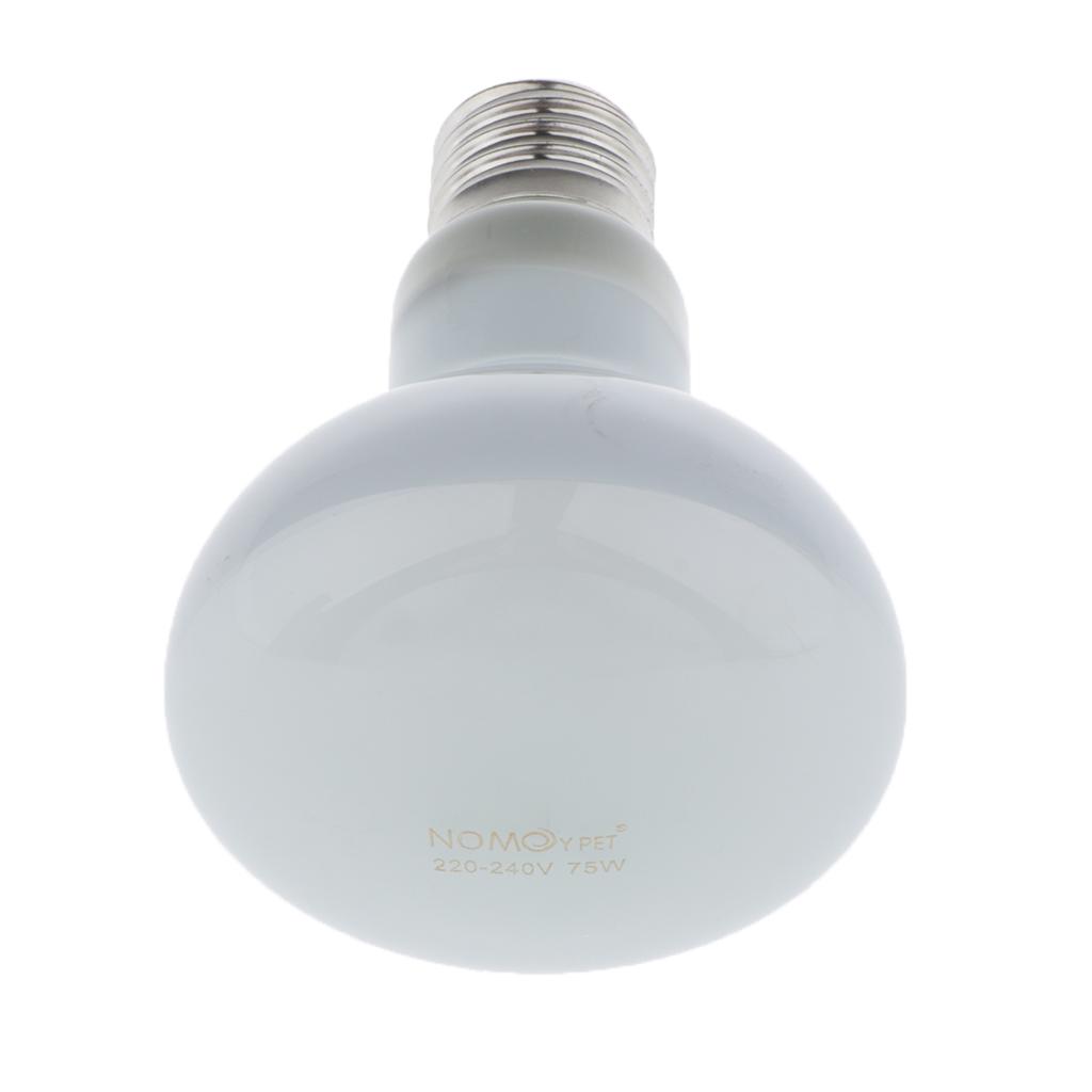 2x Reptile UVA Basking Spot Heat Spotlight Bulbs For Reptile Tortoise Turtle