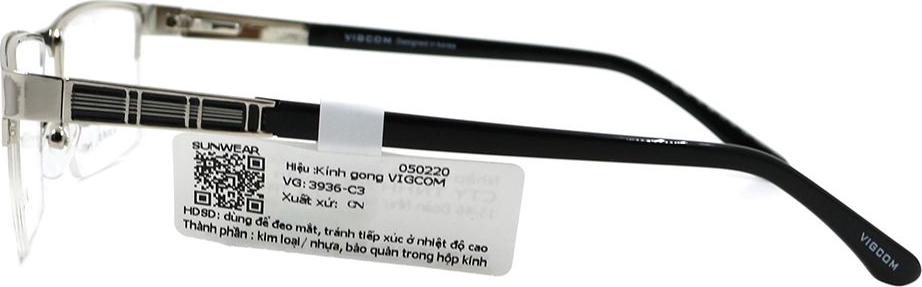 Gọng kính chính hãng Vigcom VG3936