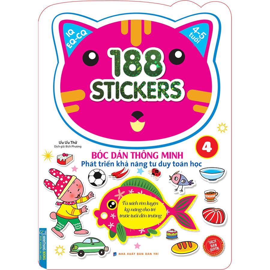 Bóc Dán Hình Thông Minh Phát Triển Khả Năng Tư Duy Toán Học IQ EQ CQ - 188 Sticker