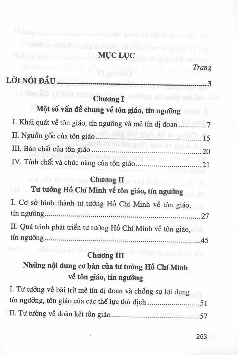 Tư Tưởng Hồ Chí Minh Về Tôn Giáo, Tín Ngưỡng (Sách Chuyên Khảo)