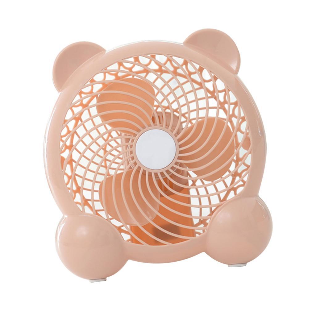USB Fan Mini Portable Desktop Cooling Desk Quiet Fan Rechargeable