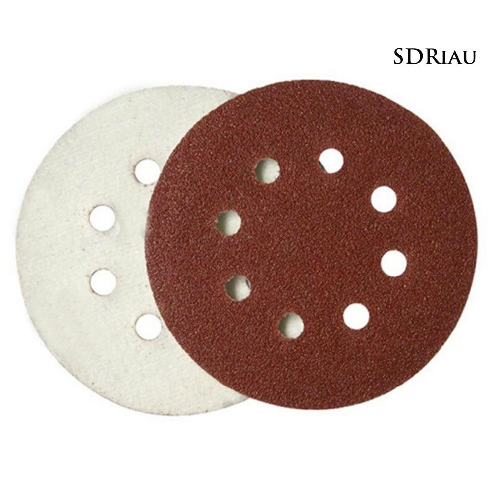 Set 10 Đĩa Chà Nhám 8 Lỗ Tiện Dụng