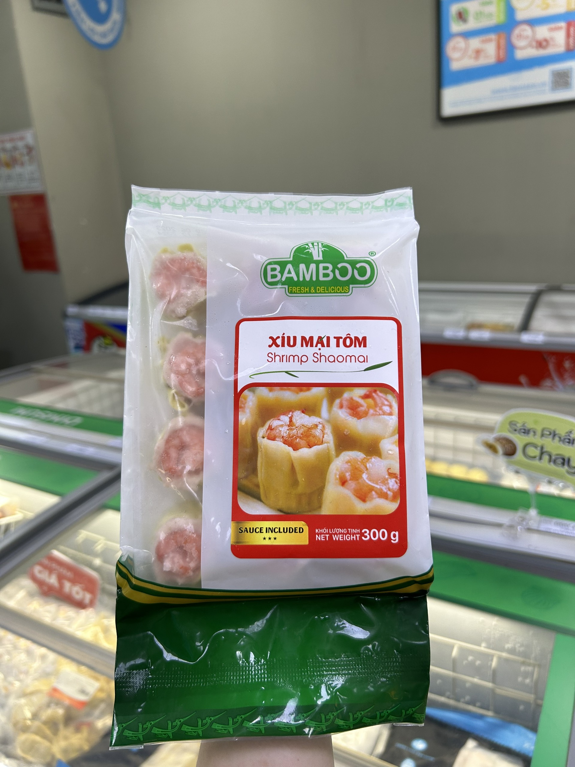 Xíu mại tôm Bamboo 300gr