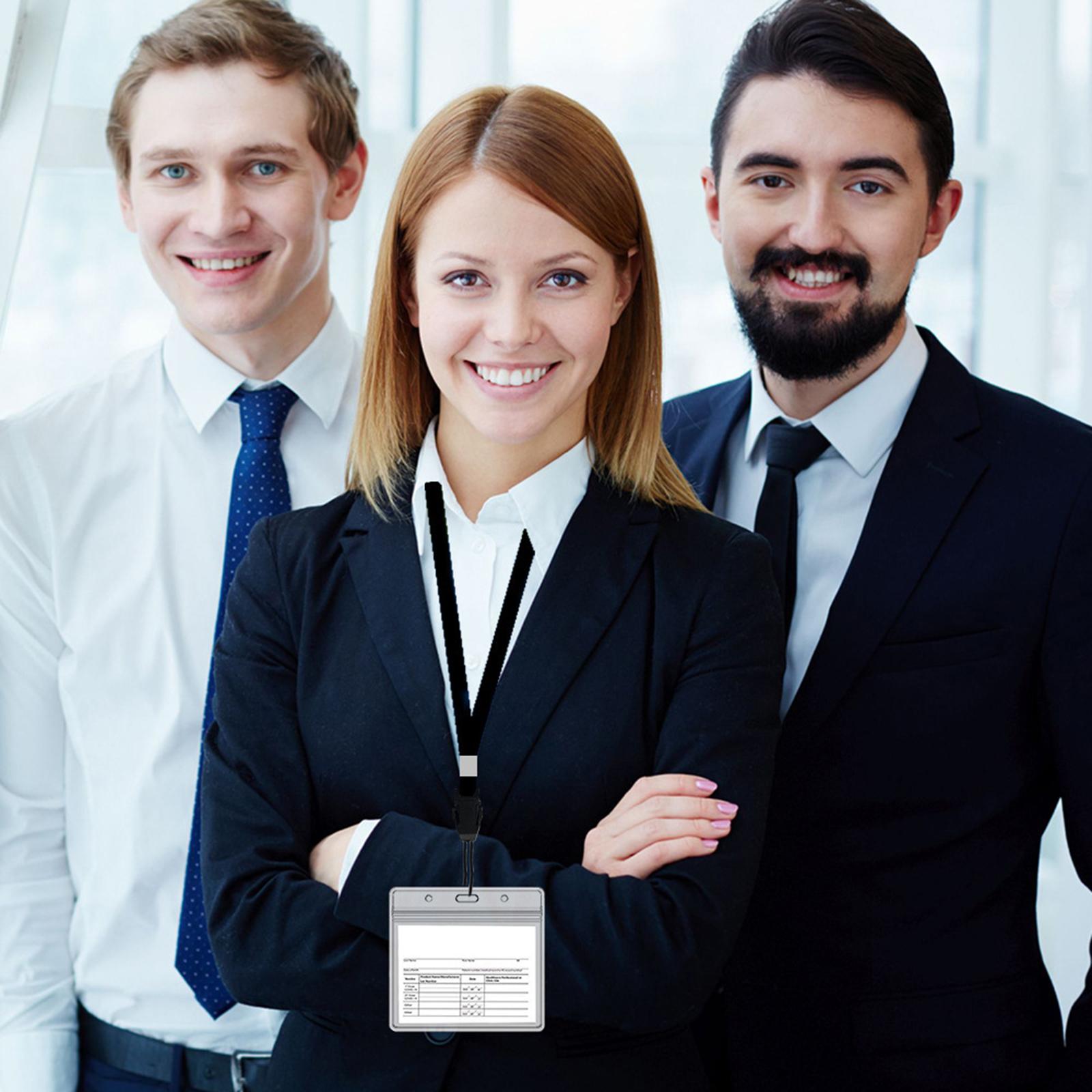 3 Piece Vaccination Card Protector 4 X 3 Inches Immunization Cards Horizontal Clear Holder Waterproof Portable