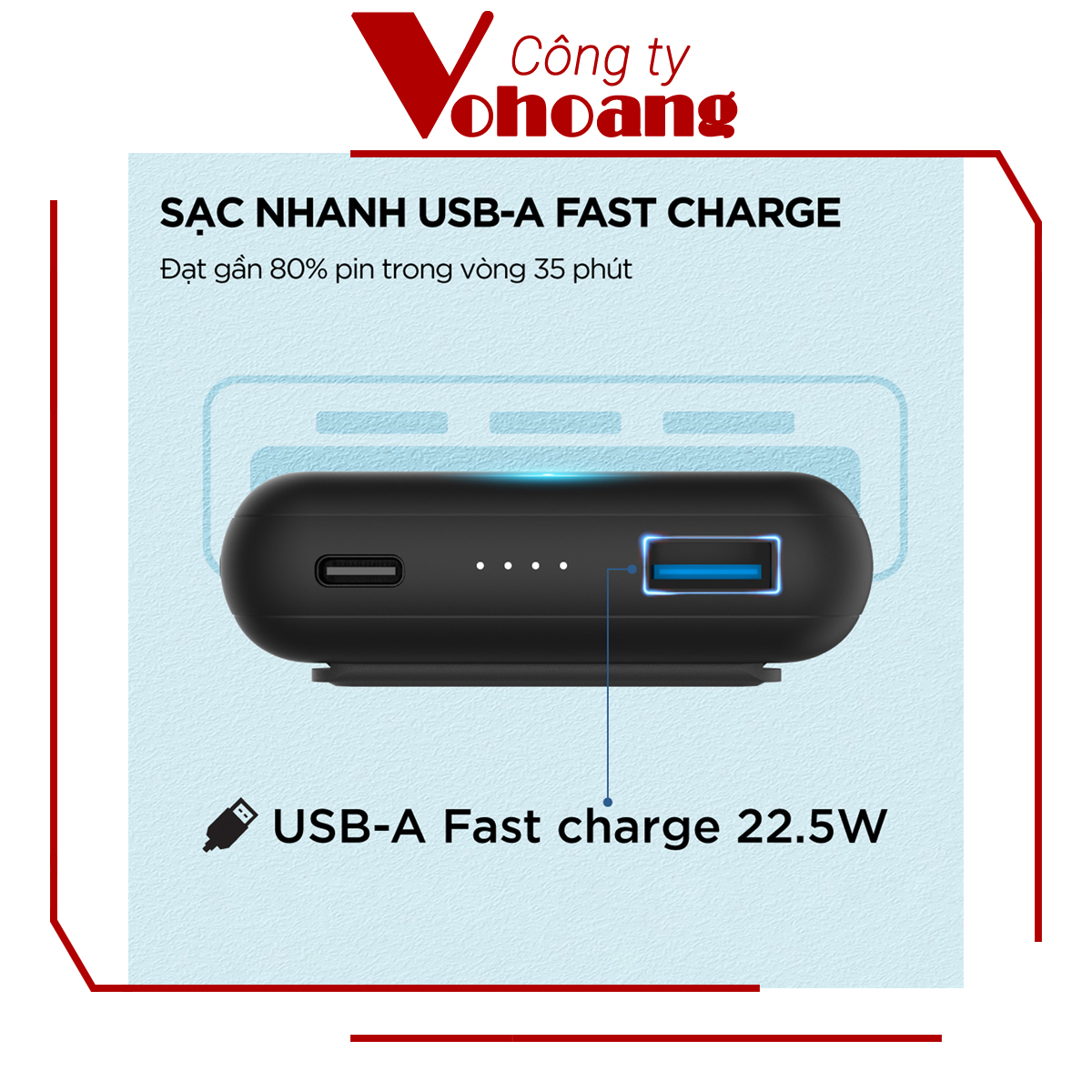 [Mỹ] Sạc dự phòng Energizer QM10002PQ Sạc nam châm từ tính Dung lượng 10000mAh tích hợp chân đế xếp gọn - Hàng chính hãng