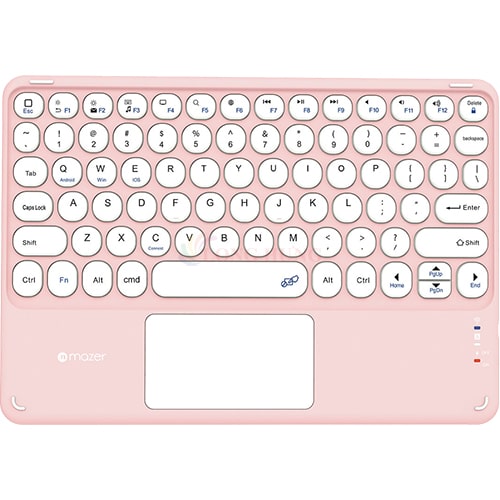 Bàn phím không dây Mazer Infinite Keys Ultra Portable Keyboard with Trackpad M-KEYS-TOUCH-V5 - Hàng chính hãng