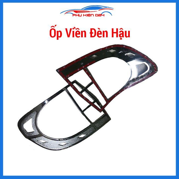 Ốp viền đèn pha hậu ô tô Hyundai Getz 2007-2008-2009-2010-2011-2012 mạ crom lắp trước sau trang trí bảo vệ xe hơi