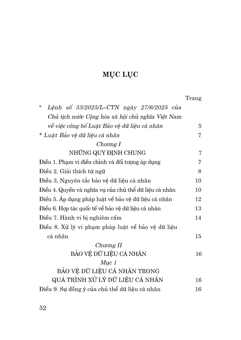 Luật bảo vệ dữ liệu cá nhân năm 2025