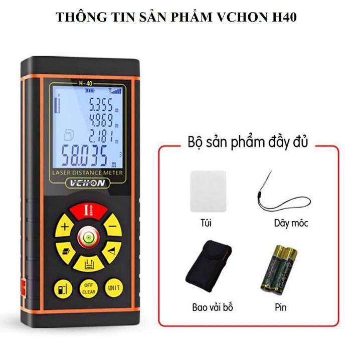 Thước đo khoảng cách bằng tia laser phạm vi 40m 206764