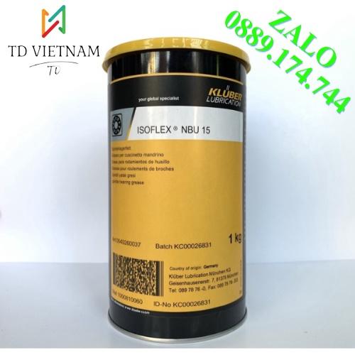 Mỡ Kluber Isoflex NBU 15 (can vàng) (1kg)