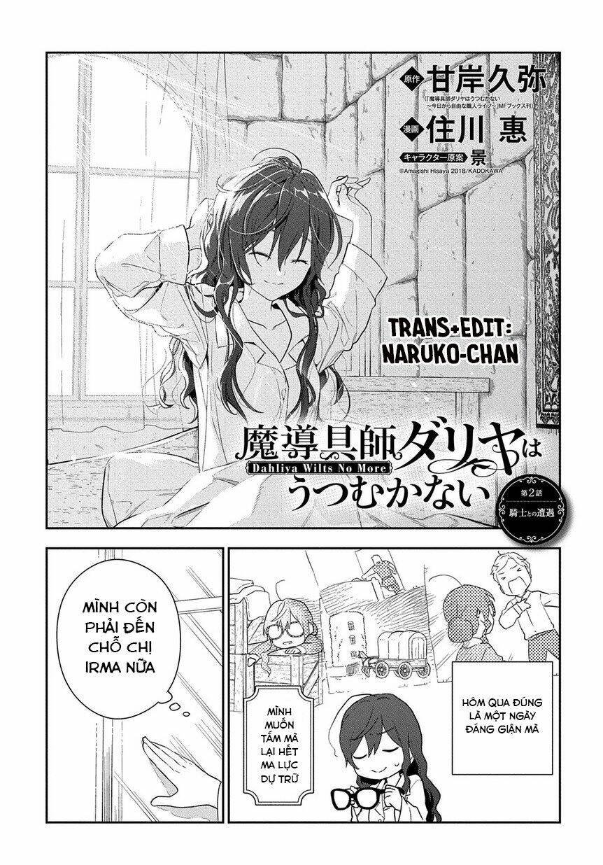 madougushi dahliya wa utsumukanai ~kyou kara jiyuu na shokunin life~ vol 1 chapter 4 1