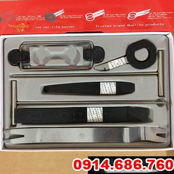 Bộ dụng cụ tháo nội thất âm thanh, CD, táp lô, bảng điều khiển thích hợp cho các dòng xe hiện có trên thị trường
