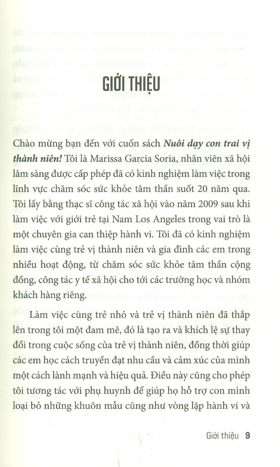 NUÔI DẠY CON TRAI VỊ THÀNH NIÊN - Christina Trujillo Sieren –Ngô Loan dịch - Thái Hà - NXB Lao Động