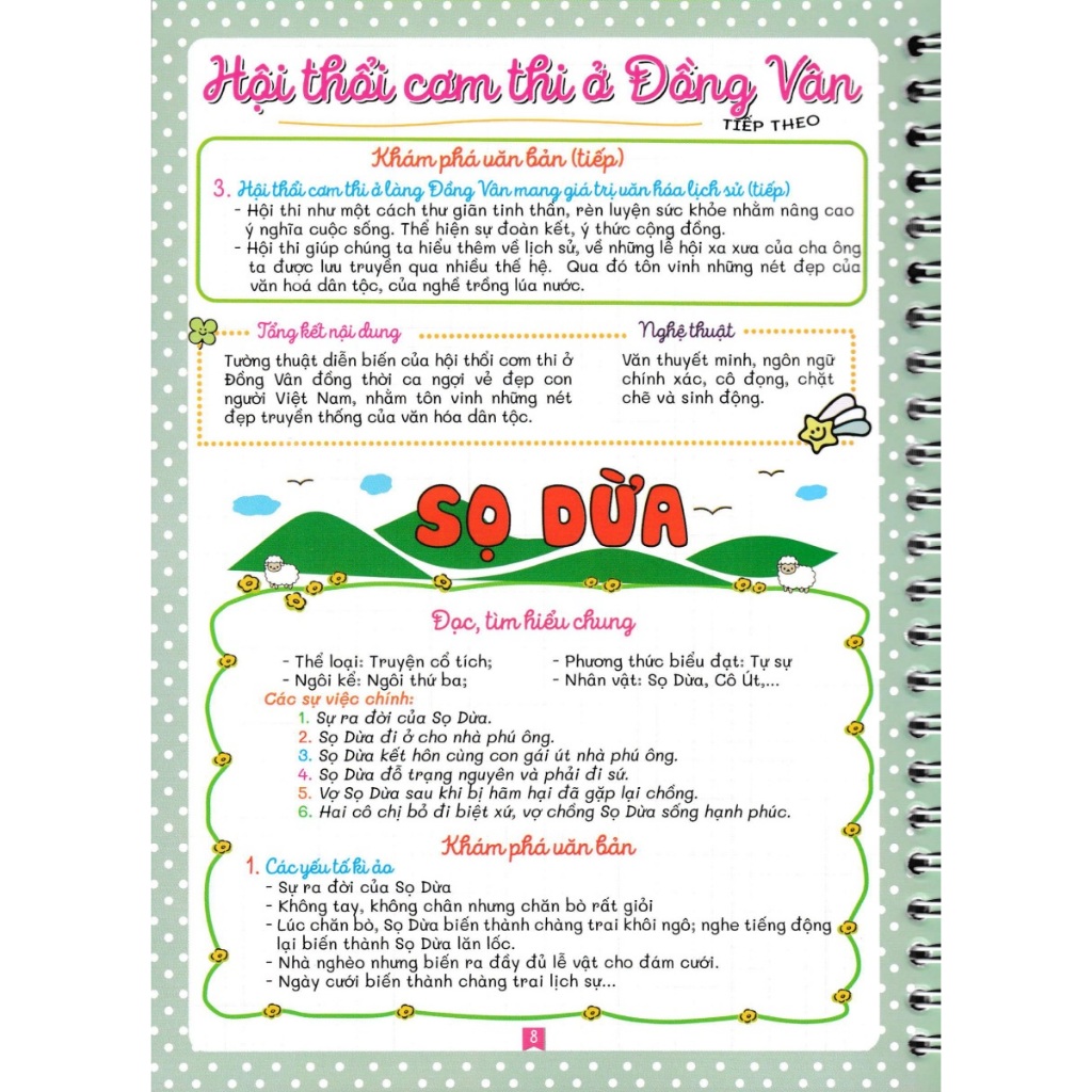 SỔ TAY NOTEBOOK NGỮ VĂN 6 (BÁM SÁT SGK CHÂN TRỜI SÁNG TẠO) HA