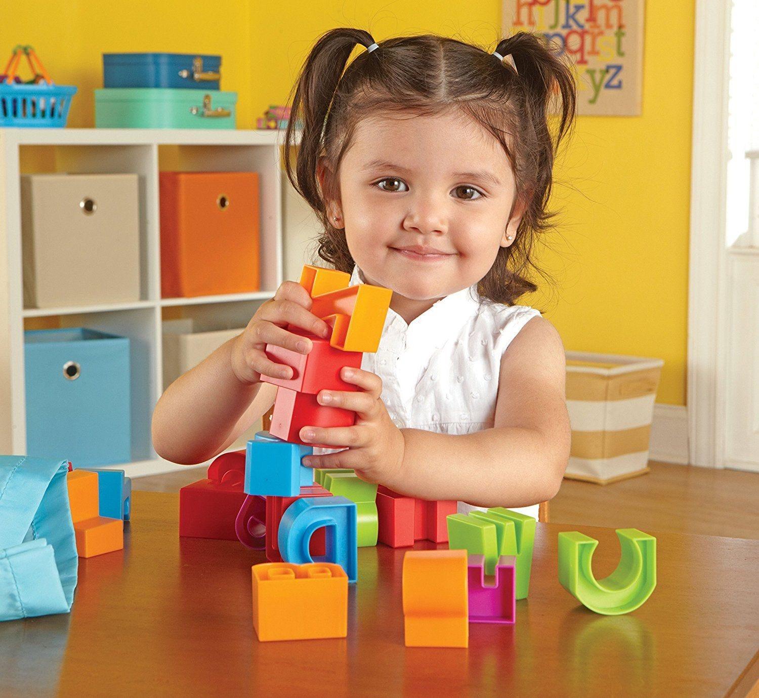 Learning Resources Bộ khối chữ cái - Letter Blocks