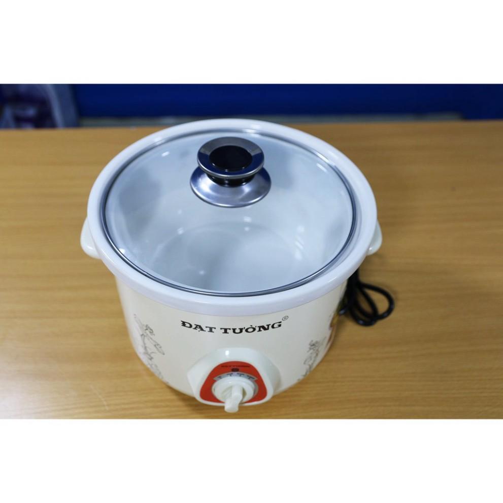 Nồi Nấu Chậm, Nồi Kho Cá Đa Năng, Hầm Gà Nguyên Con, Nồi Nấu Cháo Cao Cấp, Slow Cooker Đạt Tường