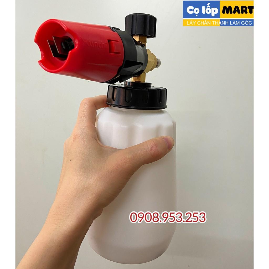 Bình phun tạo bọt tuyết 1000ml , bình tạo bọt tuyết dùng cho máy rửa xe