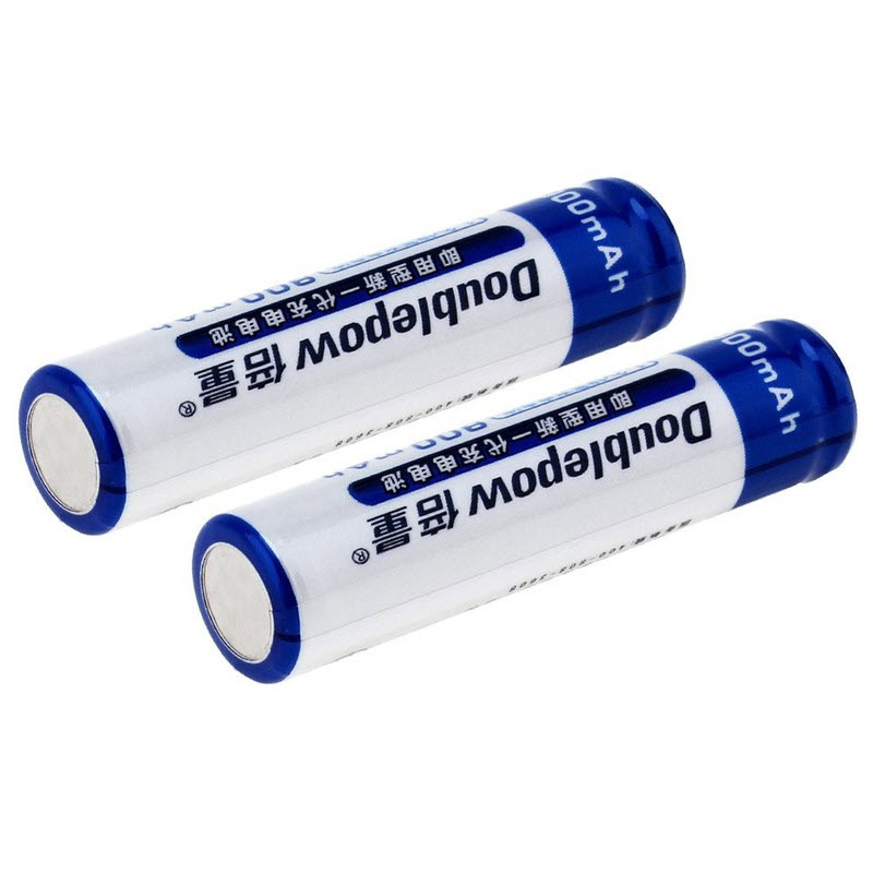 Bộ 02 Pin Đũa Sạc Doublepow AAA 900mAh Công Nghệ Ni-MH Có Thể Dùng Tới 1000 Lần - Hàng Chính Hãng