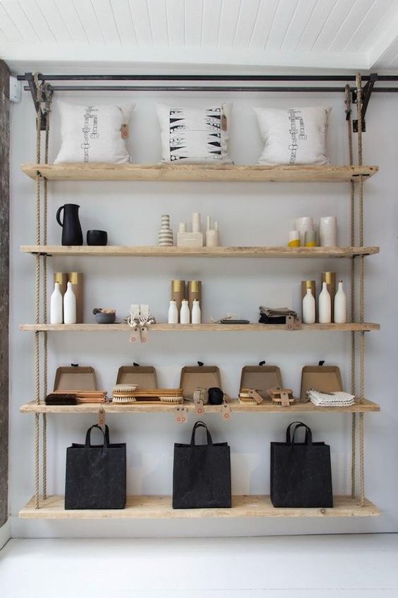 Kệ 2 Tầng Treo Tường BẢN TO 80x20CM HANAGARDEN GIÁ TỐT Gỗ Cao Su Ghép Trang Trí Dùng Làm Kệ Treo Tường, Kệ Sách