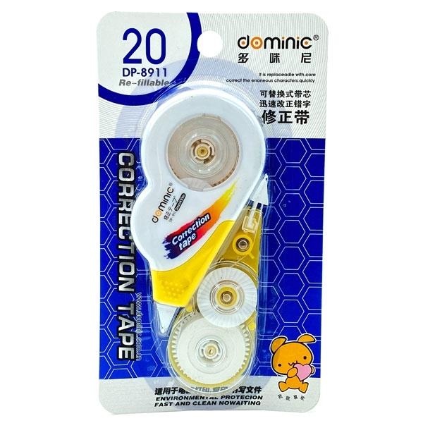 Xóa Kéo Kèm Ruột 5 mm x 9 m - Dominic DP-8911 (Mẫu Màu Giao Ngẫu Nhiên)