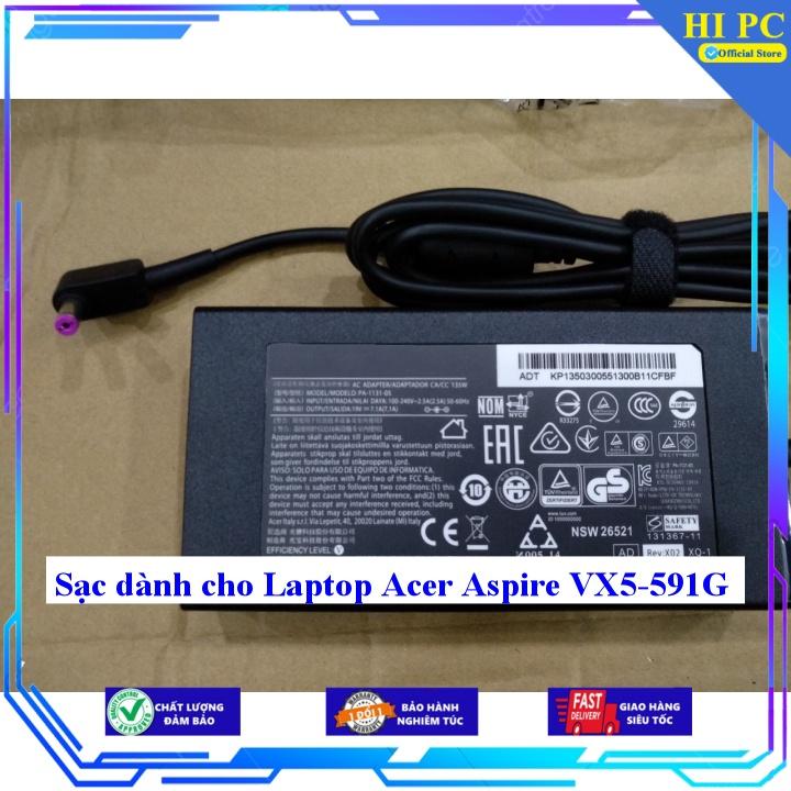 Sạc dành cho Laptop Acer Aspire VX5-591G - Kèm Dây nguồn - Hàng Nhập Khẩu