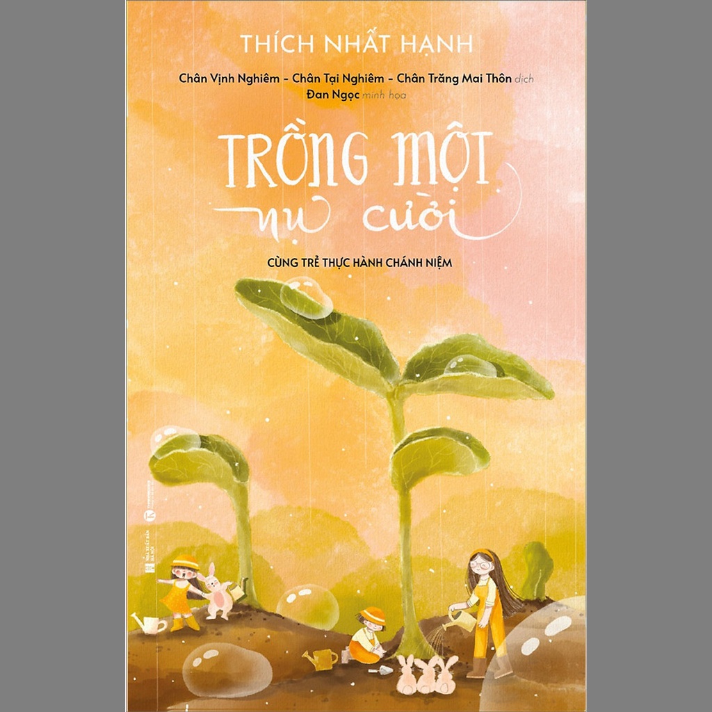 Trồng Một Nụ Cười - Cùng Trẻ Thực Hành Chánh Niệm Tặng bookmark Vadata
