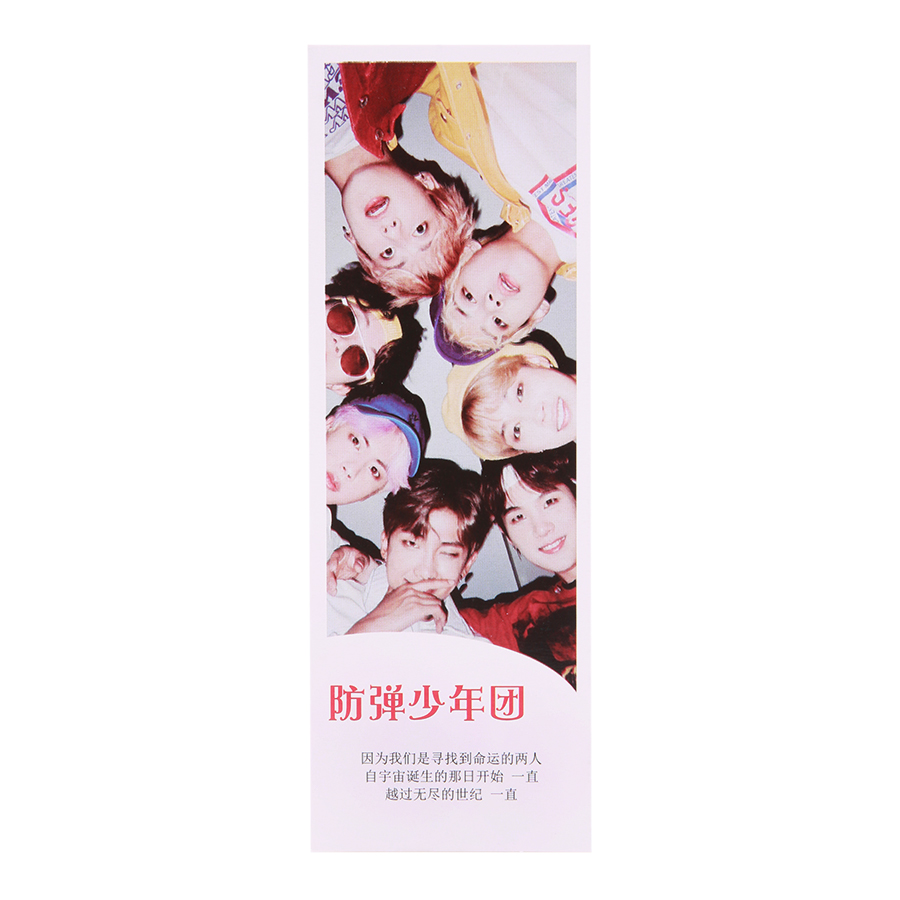 Bộ Bookmark Ban Nhạc BTS Mới - Mẫu 4