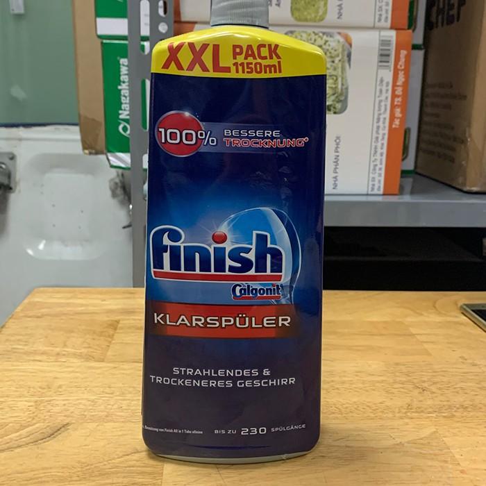 Nước làm bóng Finish 400ml - Chất trợ xả dành cho máy rửa bát