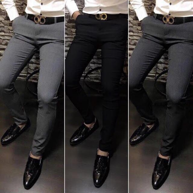 Quần Tây Âu Ống Côn Vải Tuyết Mưa Mẫu Mới