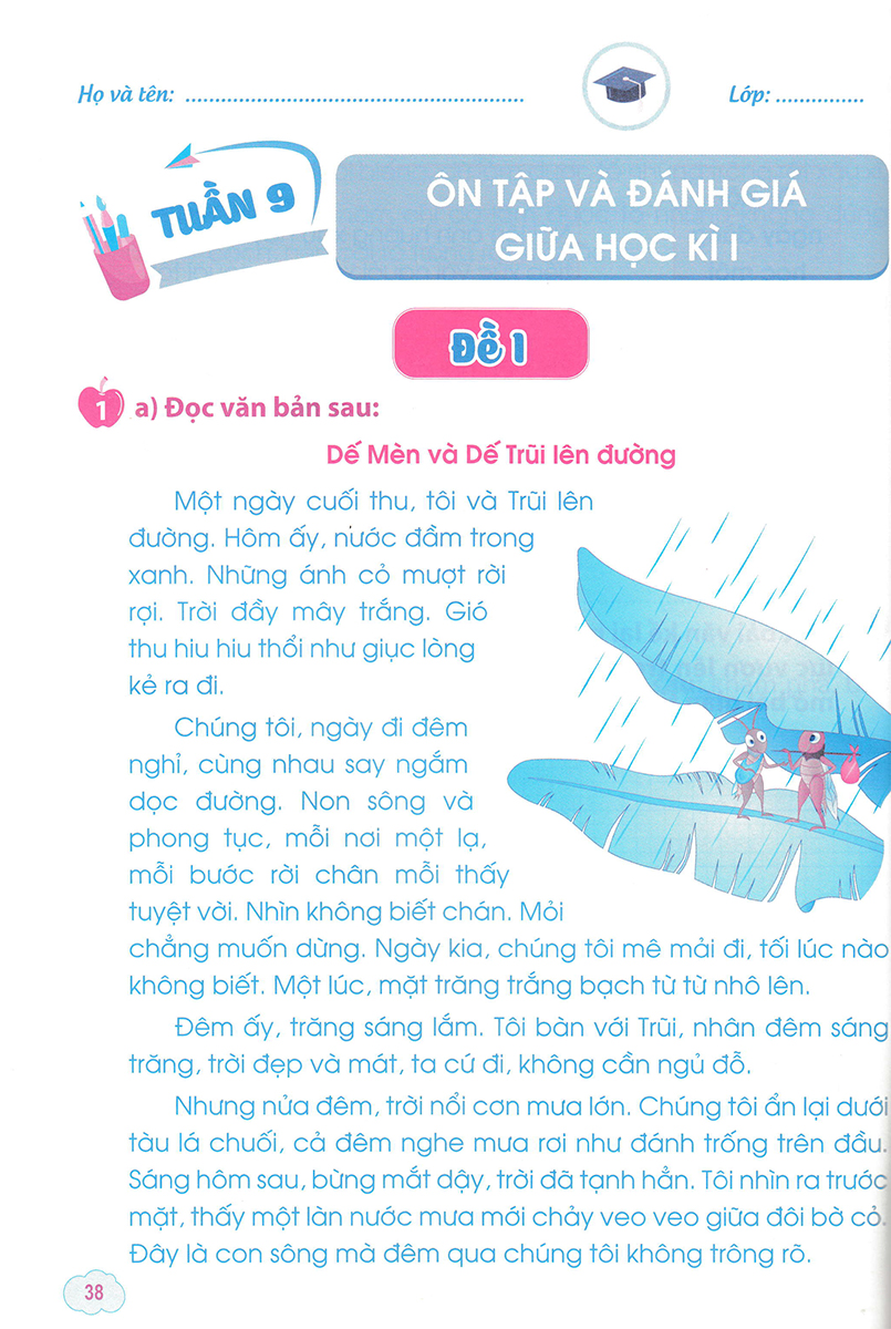 Phiếu Ôn Tập Cuối Tuần Tiếng Việt Lớp 4 _ML