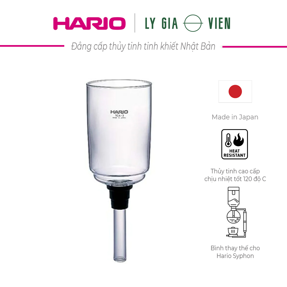 Bình Nhỏ Giọt Thay Thế Hario Syphon Upper Bowl
