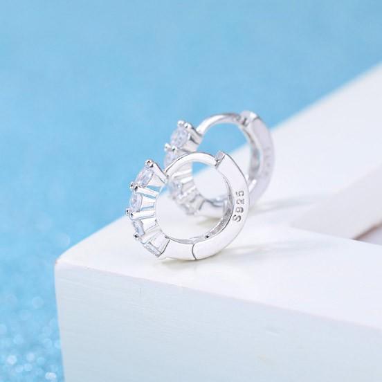 Bông tai nạm đá nhân tạo BHBT149