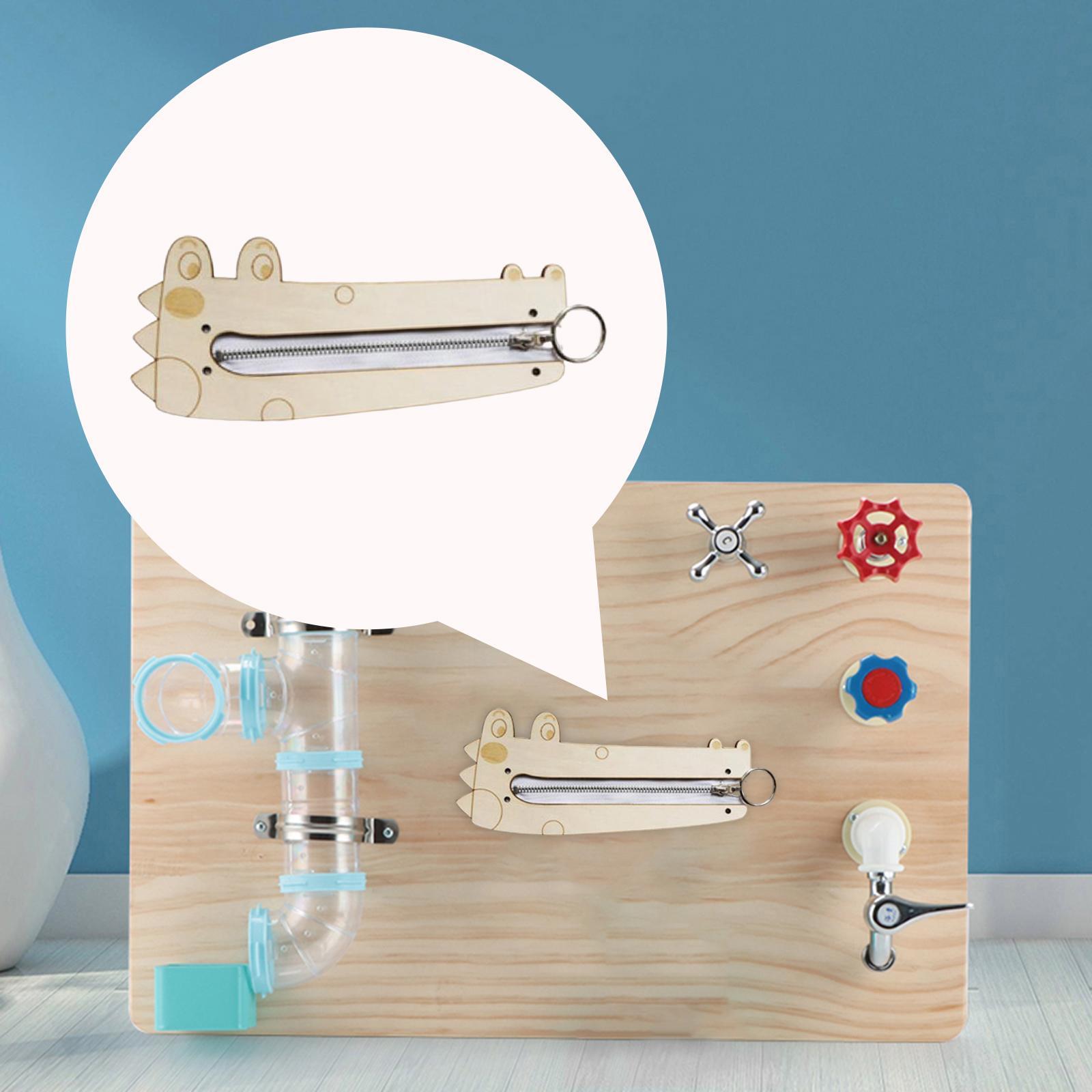 Sensory Board Learning Zipper Game Basic Skill for Game