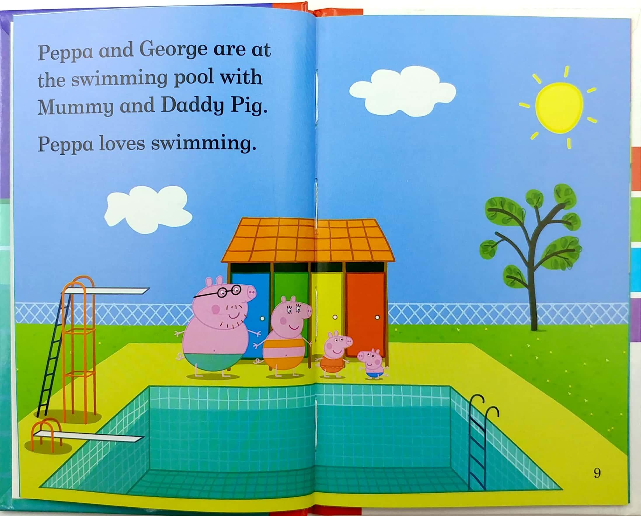 Hình ảnh Peppa Pig: Going Swimming – Read It Yourself with Ladybird Level 1