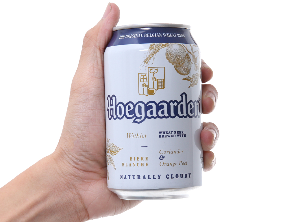 Thùng bia Hoegaarden White 330ml x 24 lon