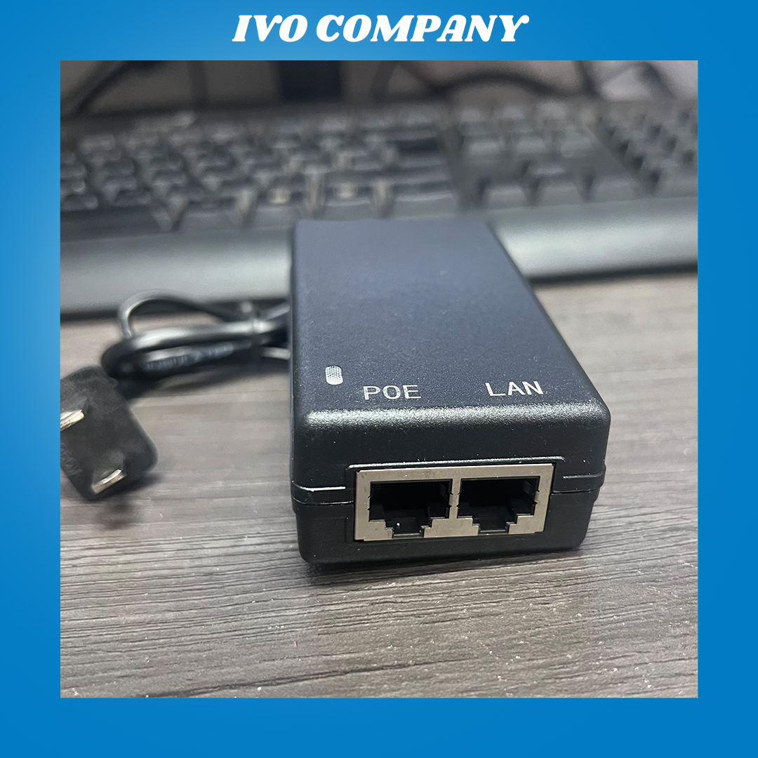 Thiết Bị Cấp Nguồn PoE Tốc Độ 100Mbps