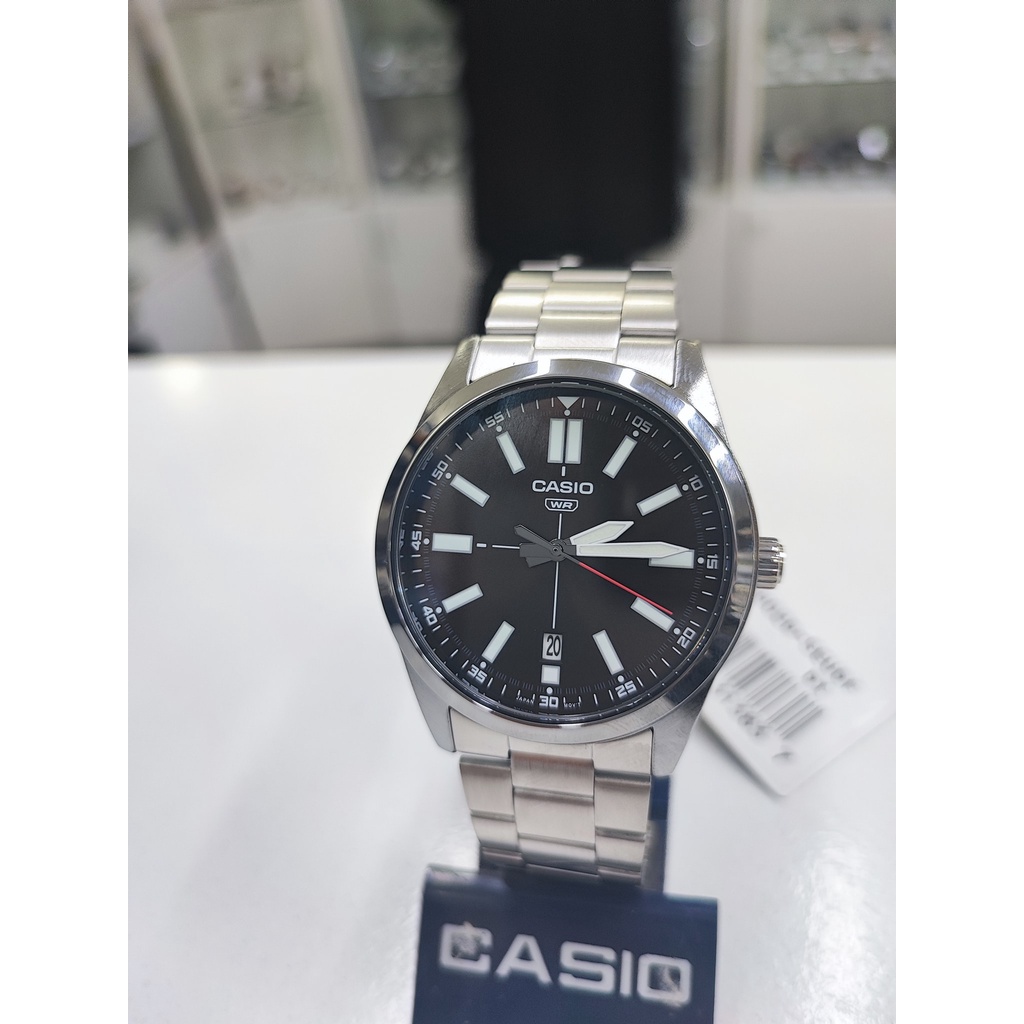 Đồng hồ nam dây kim loại Casio Anh Khuê MTP-VD02D-1EUDF