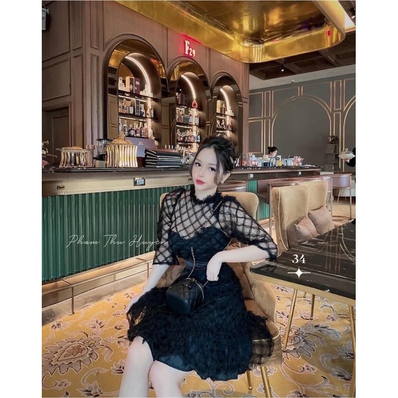 Đầm lưới tay lỡ