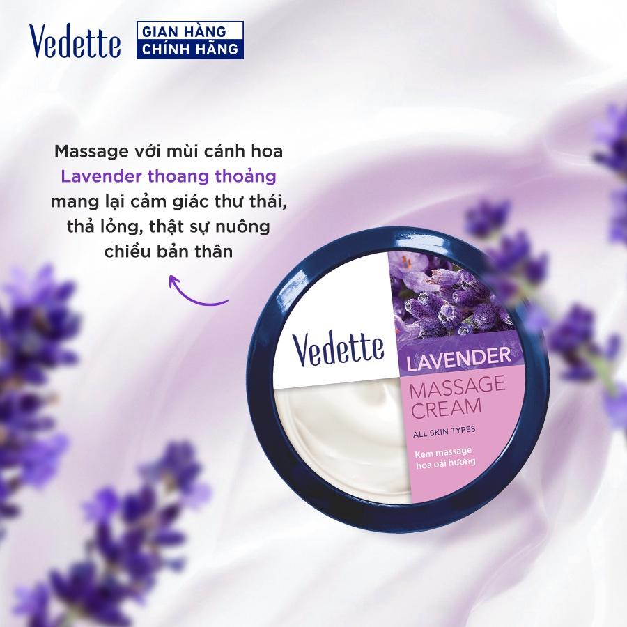 Kem massage Vedette Lavender 145ml