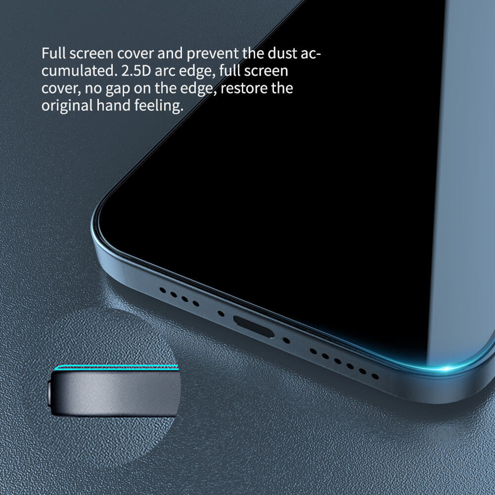 Bộ 2 miếng dán kính cường lực chống nhìn trộm full 3D cho iPhone 14 Pro hiệu Baseus Privacy Protector mỏng 0.3mm, vát cạnh 2.5D, độ cứng 9H - hàng nhập khẩu
