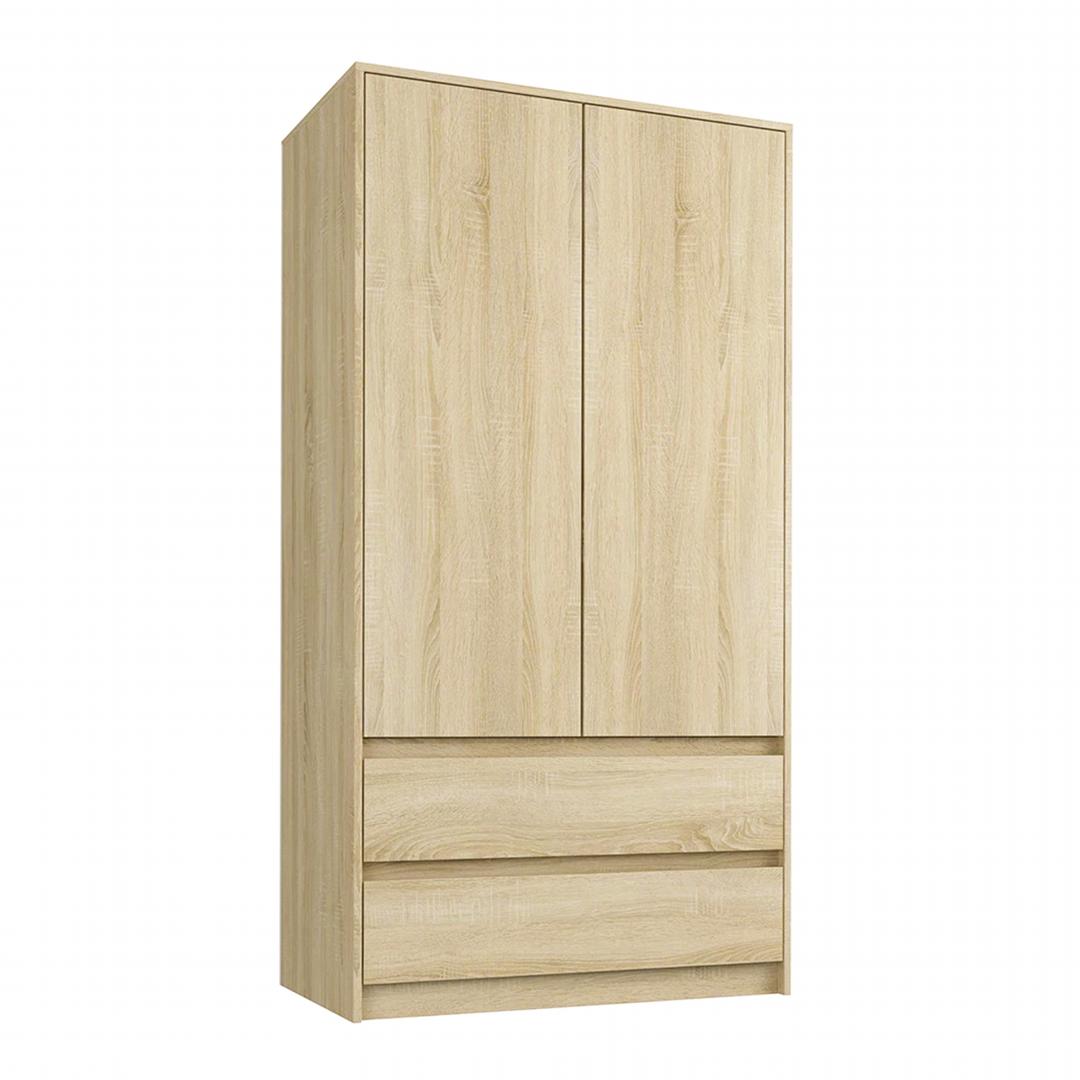 Tủ áo gỗ nhỏ gọn thiết kế phong cách hiện đại SMLIFE Catherine
