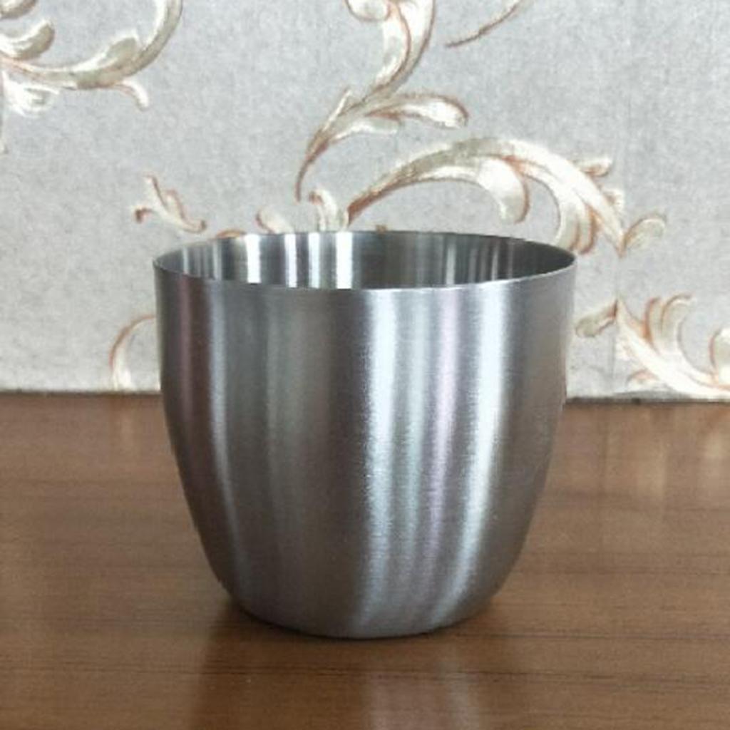 250ml Stainless Steel Barrel Tea Coffee Beer Mug Camping Travel Milk Cup