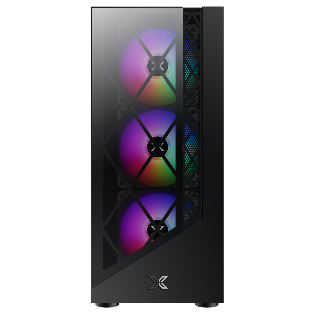 CASE XIGMATEK DUKE 3F (KÈM 03 FAN XIGMATEK X22F) - HÀNG CHÍNH HÃNG