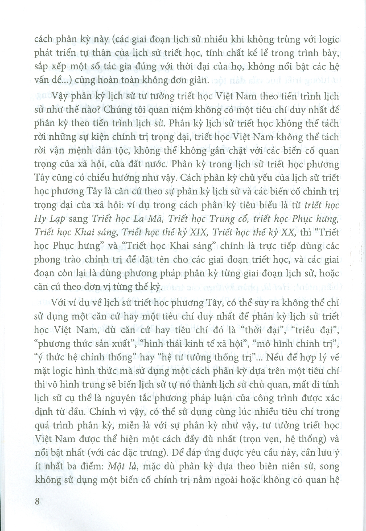 Khái Lược Lịch Sử Tư Tưởng Triết Học Việt Nam