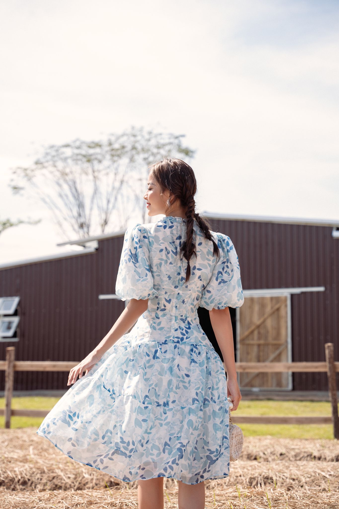 OLV - Đầm Grese Dot Dress