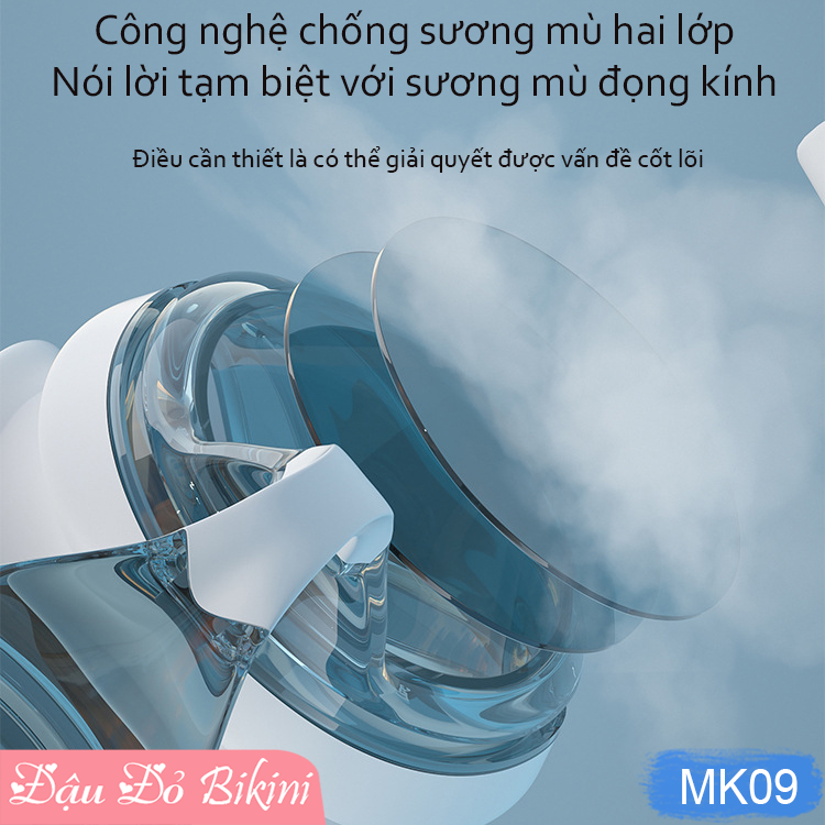 Kính bơi nam nữ cao cấp, phong cách thời trang, chống nước chống đọng sương, đệm silicone mềm mại, dây điều chỉnh | MK09