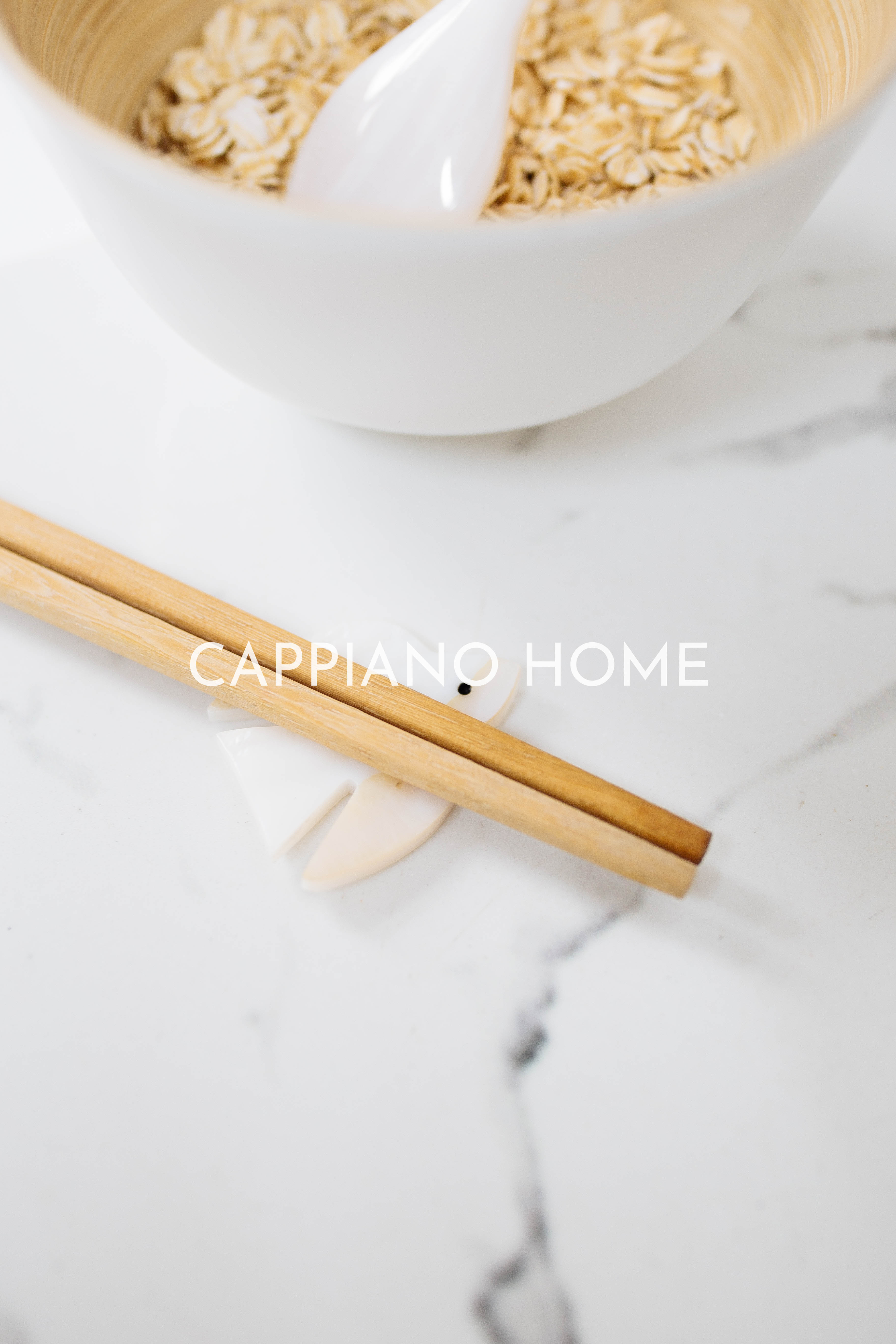 Gác Đũa Kê Đũa KhảmTrai Trắng Hình Con Cá Xinh Xắn, Tiện lợi, Gác Đũa Trang Phong Cách Châu Á | Cappiano home