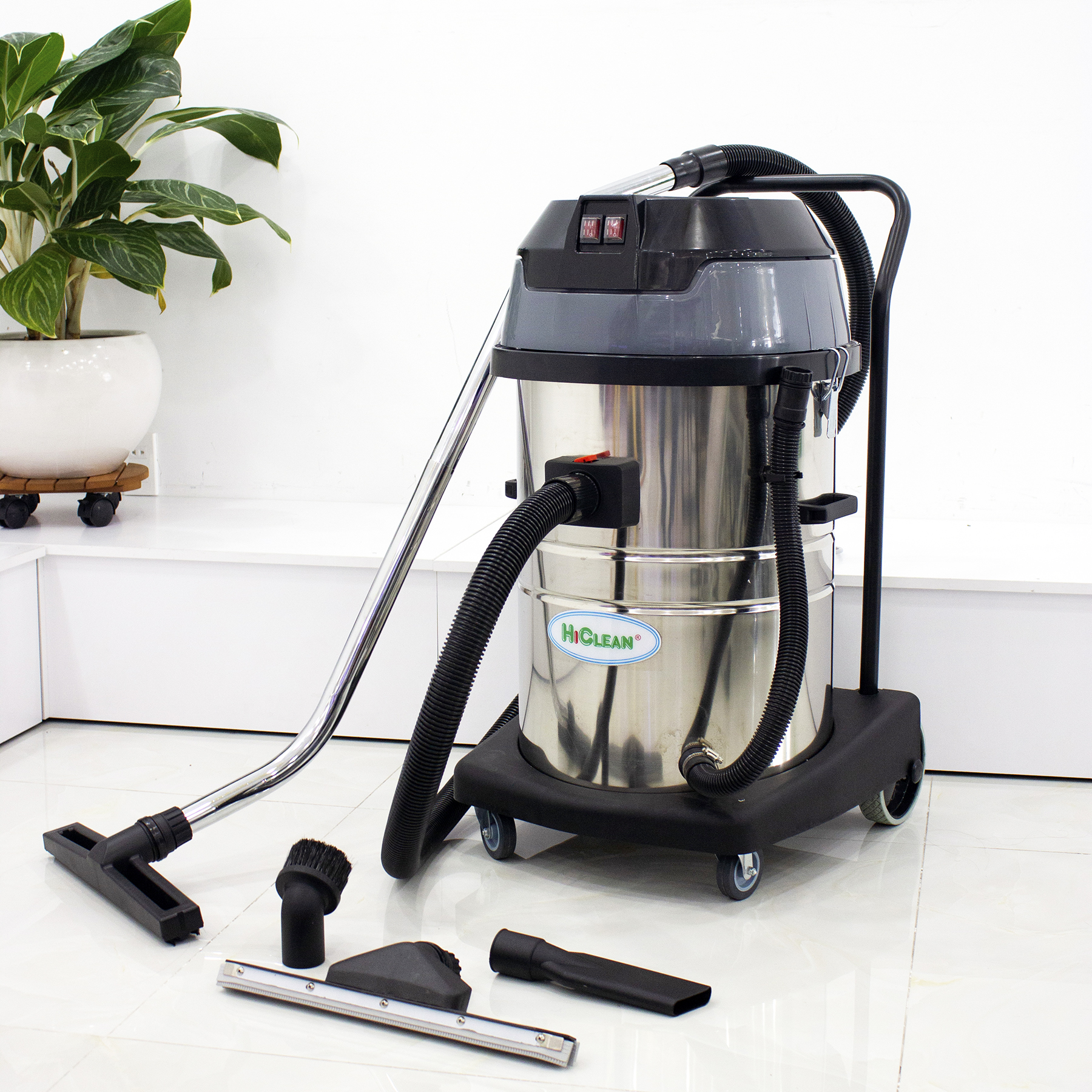 Máy hút bụi công nghiệp HiClean HC70NEW - Hàng chính hãng
